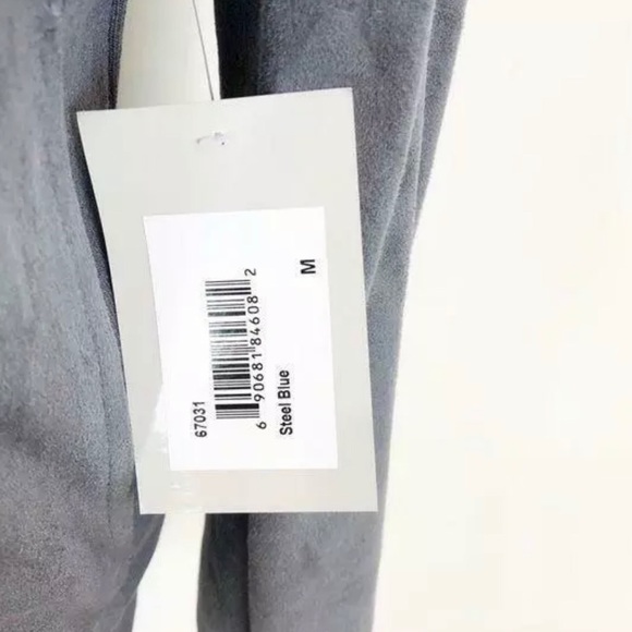 NWT BAGATELLE GRAY FAUX VEGAN SUEDE MOTO STYLE JACKET - Picture 2 of 6